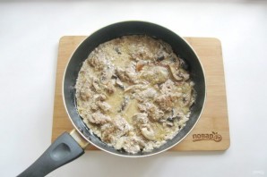 Куриная печень в йогурте