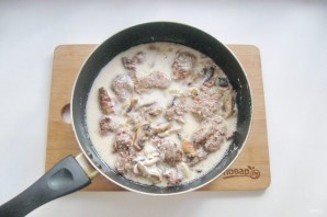 Куриная печень в йогурте