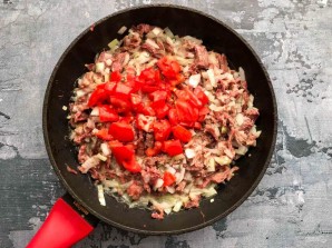 Лазанья с тушенкой Лазанья с тушенкой