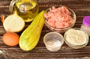 Ленивые беляши из кабачков с мясным фаршем Ленивые беляши из кабачков с мясным фаршем