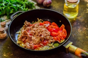 Макароны с тунцом от Джейми Оливера Макароны с тунцом от Джейми Оливера