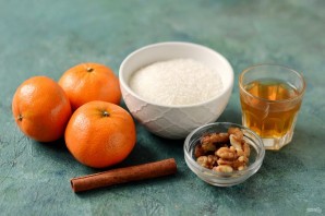 Мандарины в карамели