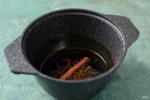 Мандарины в карамели