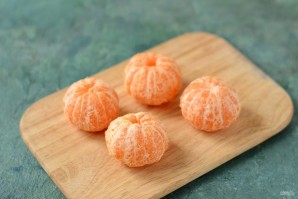 Мандарины в карамели