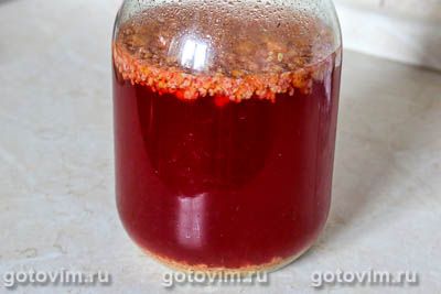 Медовуха ставленная малиновая Медовуха ставленная малиновая