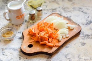 Мидии в сливочно-горчичном соусе Мидии в сливочно-горчичном соусе