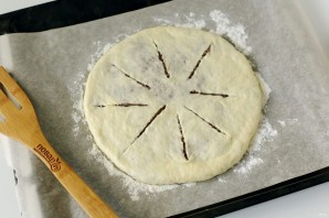 Мясной осетинский пирог