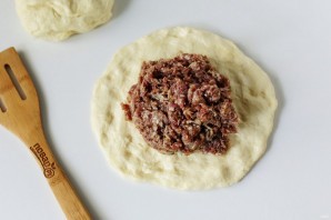 Мясной осетинский пирог