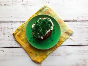 Мясной закусочный торт