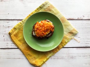 Мясной закусочный торт