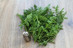 Морковная ботва на зиму