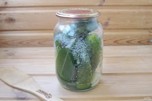 Огурцы трехкратной заливки