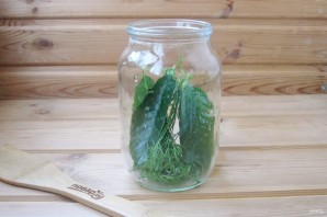 Огурцы трехкратной заливки