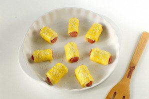 Охотничьи колбаски в тесте