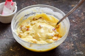 Оладьи со сливами Оладьи со сливами