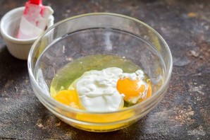 Оладьи со сливами Оладьи со сливами