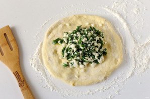 Осетинский пирог с луком