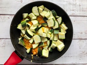 Овощное рагу с креветками Овощное рагу с креветками