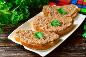 Паштет из печени с молоком Паштет из печени с молоком