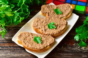 Паштет из печени с молоком Паштет из печени с молоком