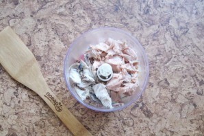 Паштет из скумбрии и горбуши