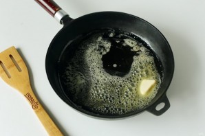 Печень в соусе "Бешамель"