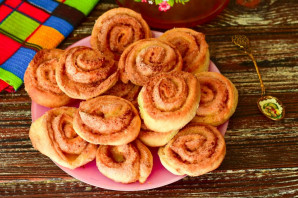 Печенье на кефире с корицей Печенье на кефире с корицей