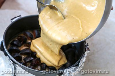 Пирог-перевертыш с инжиром Пирог-перевертыш с инжиром