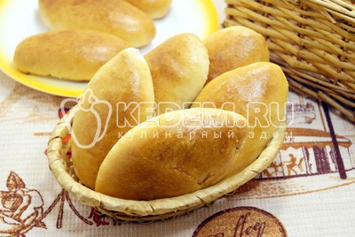 Пирожки с капустой в духовке Пирожки с капустой в духовке