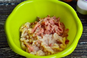 Рыбно-мясные котлеты