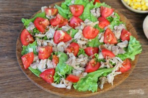 Салат "Бостон" с курицей Салат "Бостон" с курицей