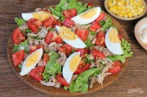 Салат "Бостон" с курицей Салат "Бостон" с курицей