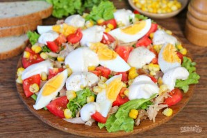 Салат "Бостон" с курицей Салат "Бостон" с курицей