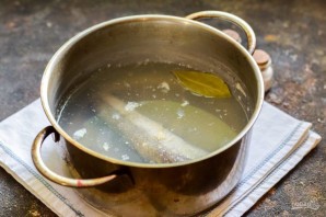 Салат из рыбы с морковью