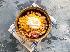 Салат "Застольный" с курицей Салат "Застольный" с курицей