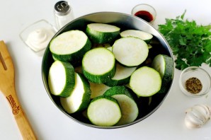 Шашлык из кабачков и баклажанов