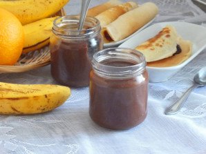 Шоколадно-банановый крем