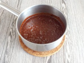 Шоколадно-банановый крем