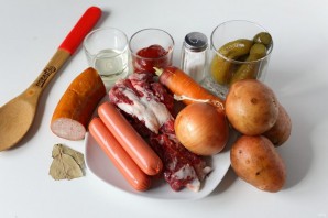 Солянка "Студенческая"