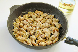 Спагетти с индейкой