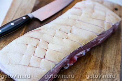 Свиная грудинка на решетке (на мангале)