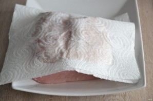 Свиной карбонат в рукаве в духовке