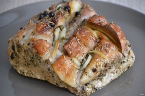 Свиной карбонат в рукаве в духовке