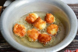 Сырные шарики к пиву