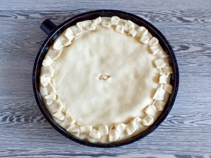 Татарский пирог с яблоками