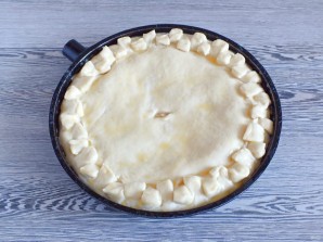 Татарский пирог с яблоками