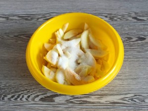 Татарский пирог с яблоками