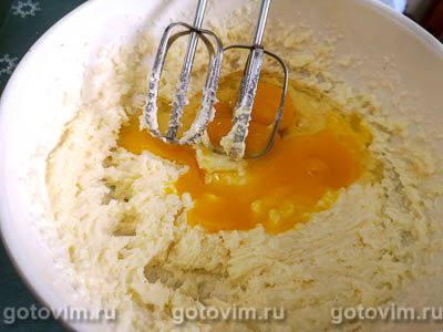 Творожный пирог с грушей