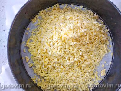 Творожный пирог с персиками и воздушной меренгой Творожный пирог с персиками и воздушной меренгой