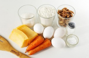 Тыквенно-морковный кекс